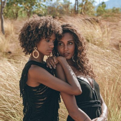 Black Boho Top Bohemian Frayed Tee Hand Loomed