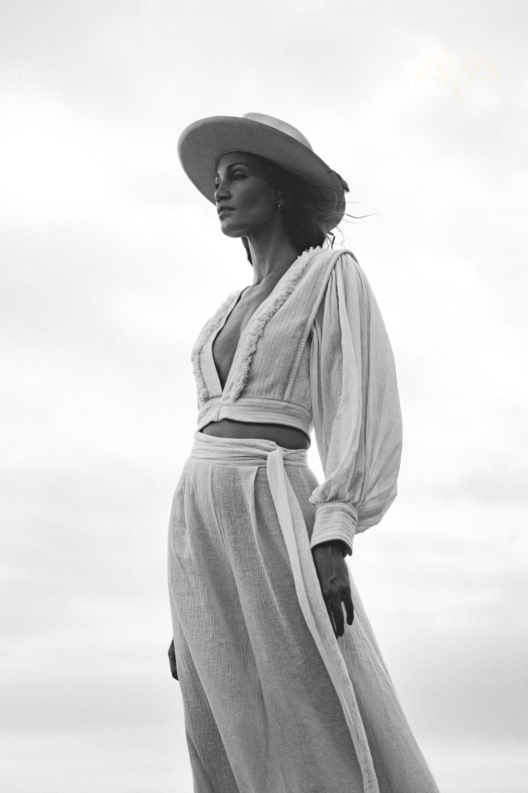 Off White Linen Pants Organic Boho For Women